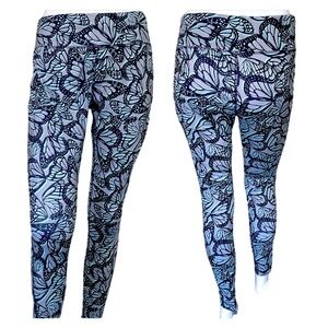 New Danskin Now Active Butterfly Print Leggings (M)
